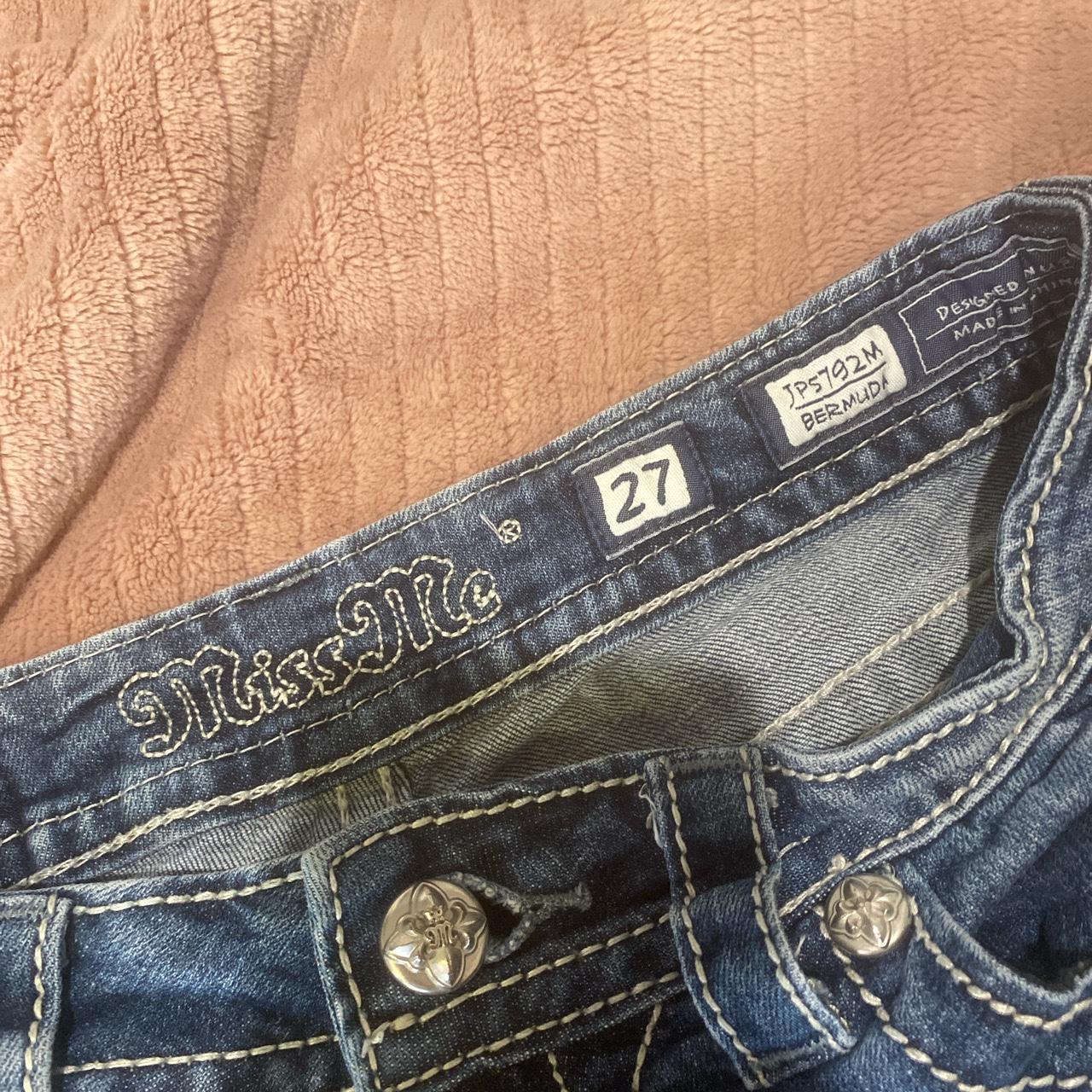 y2k low rise miss me jean... - Depop