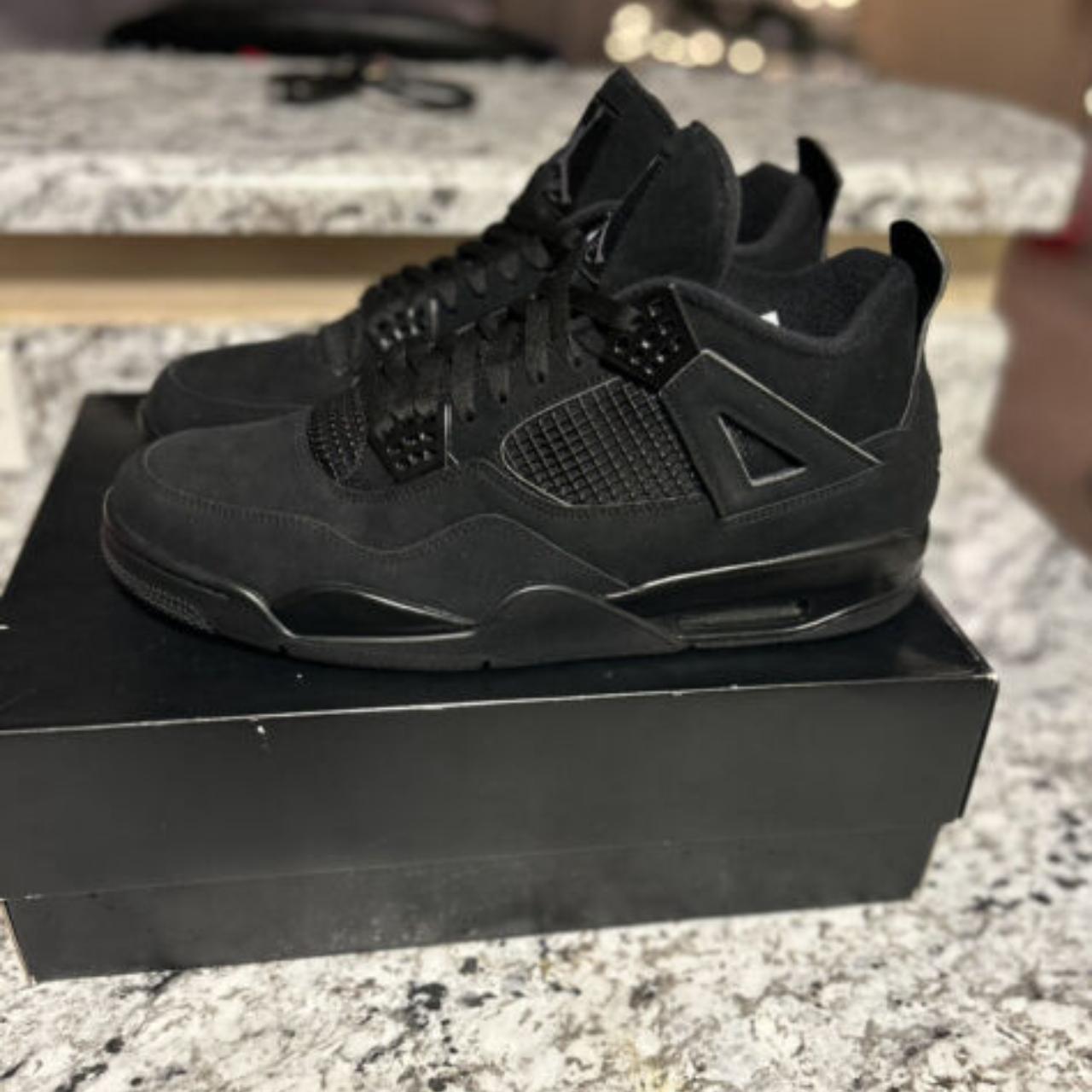 JORDAN 4 BLACK CAT MULTIPLE SIZES AVAILABLE PRICE... Depop