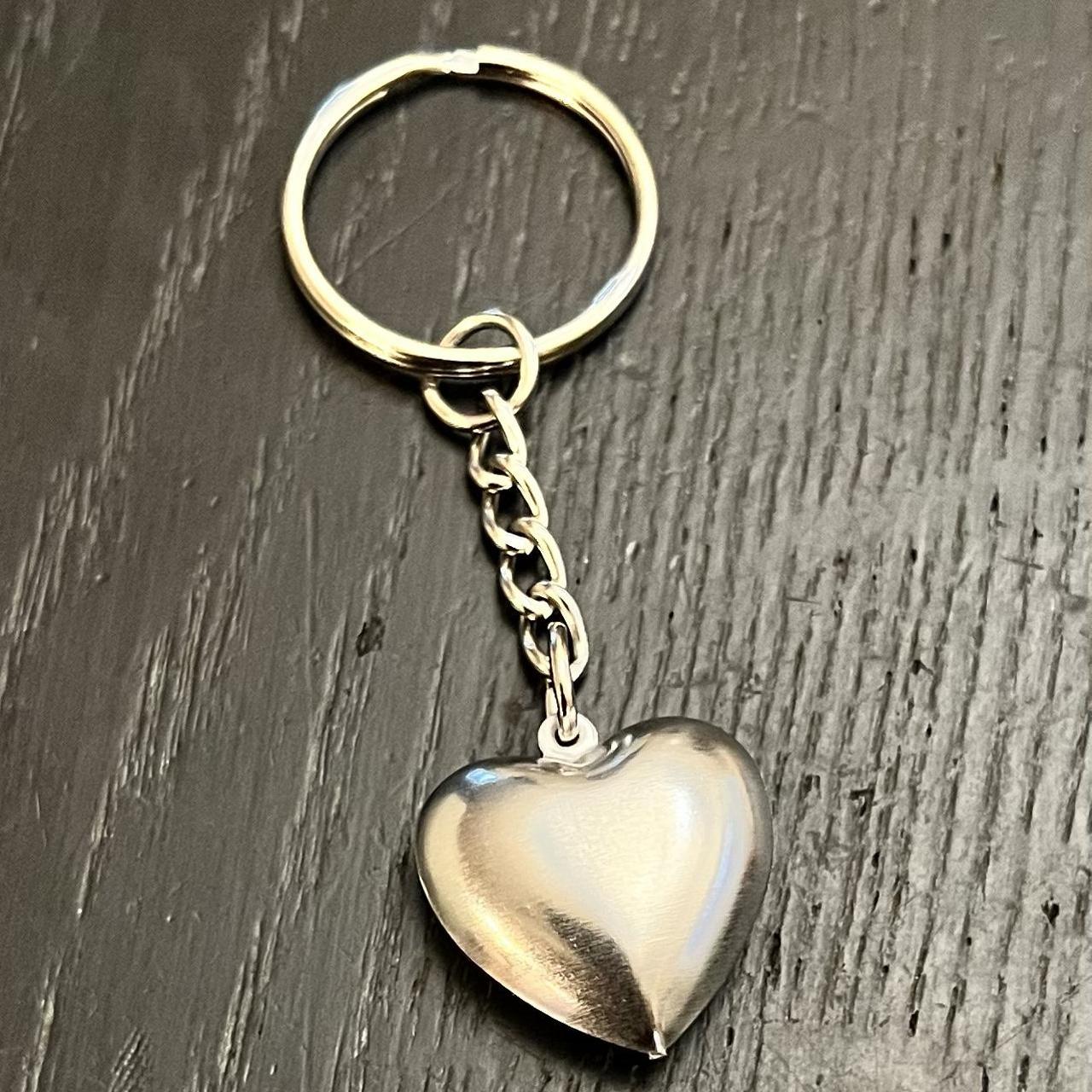 Heart keychain In Stock! Ships 1-2 days #keychain... - Depop