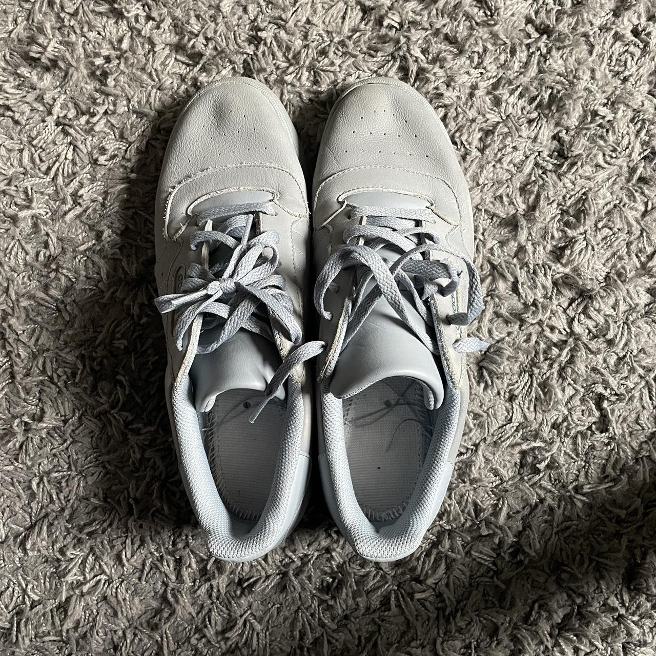 Adidas calabasas grey leather Depop