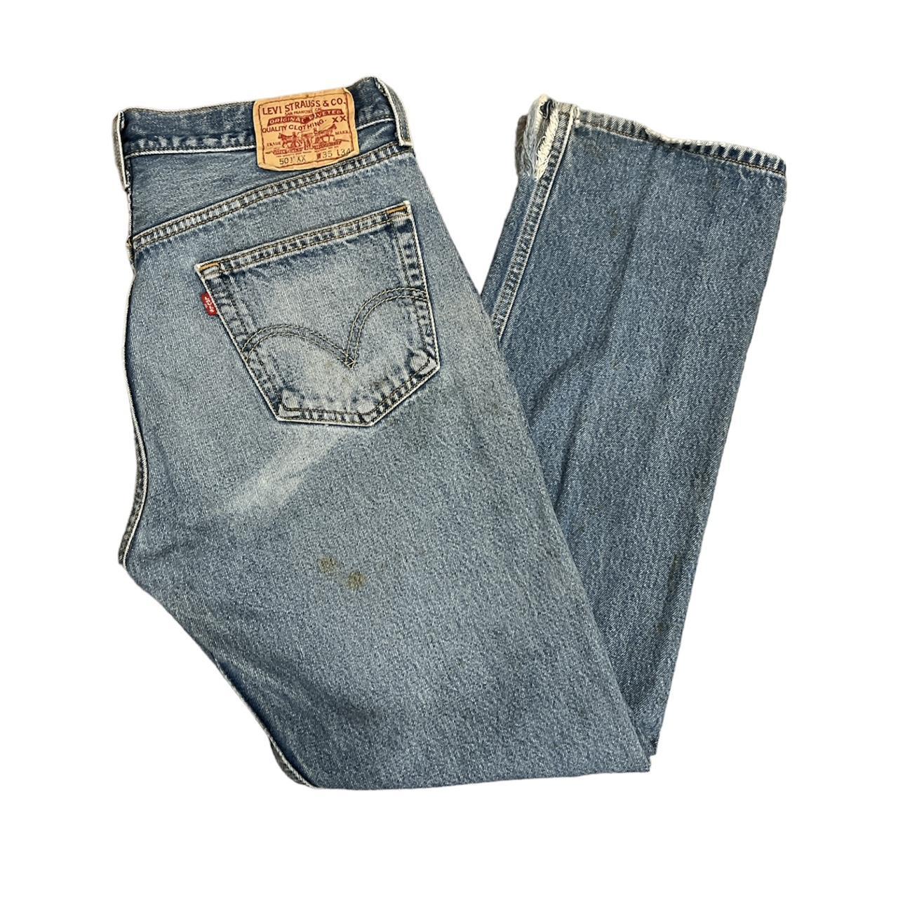 00s Vintage Levi’s 501XX Medium Wash Jeans, 👖 35x34...