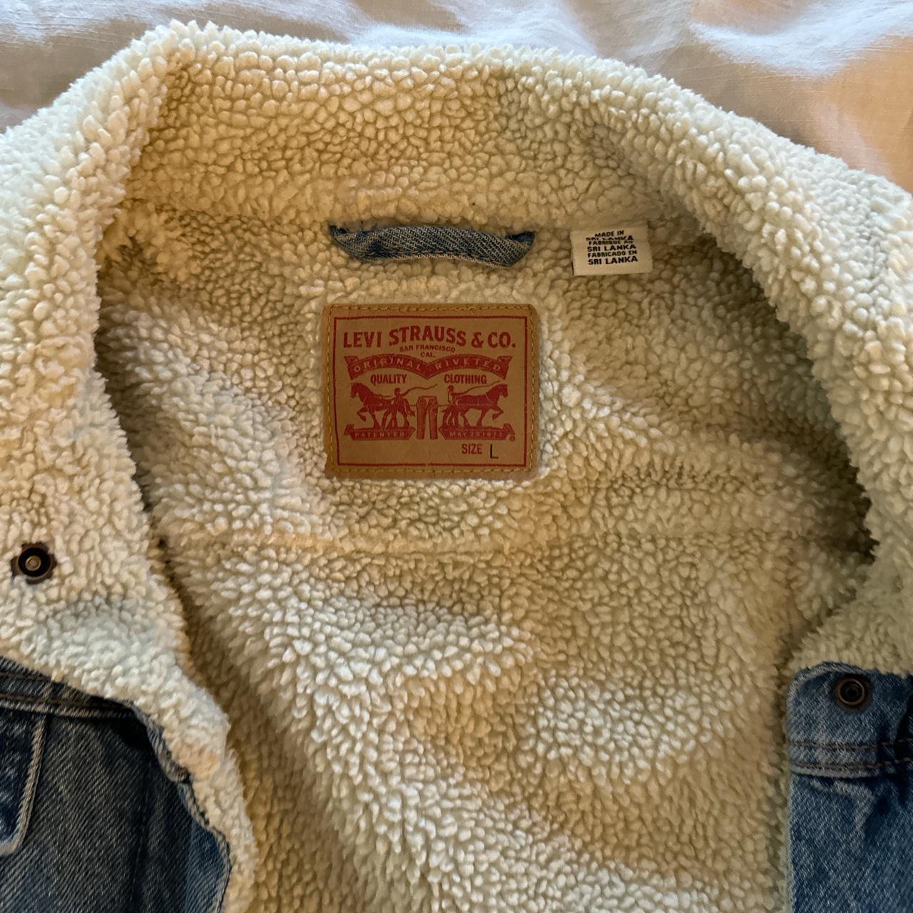 Levis x San Francisco 49ers Satin Denim - Depop