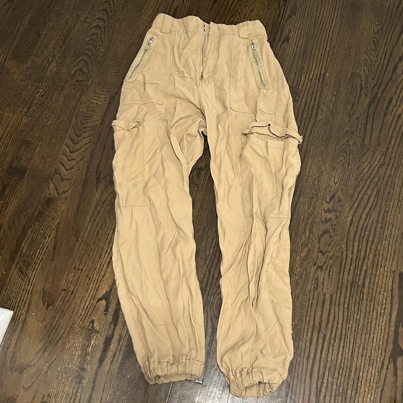 Yellow cargo pants forever hot sale 21