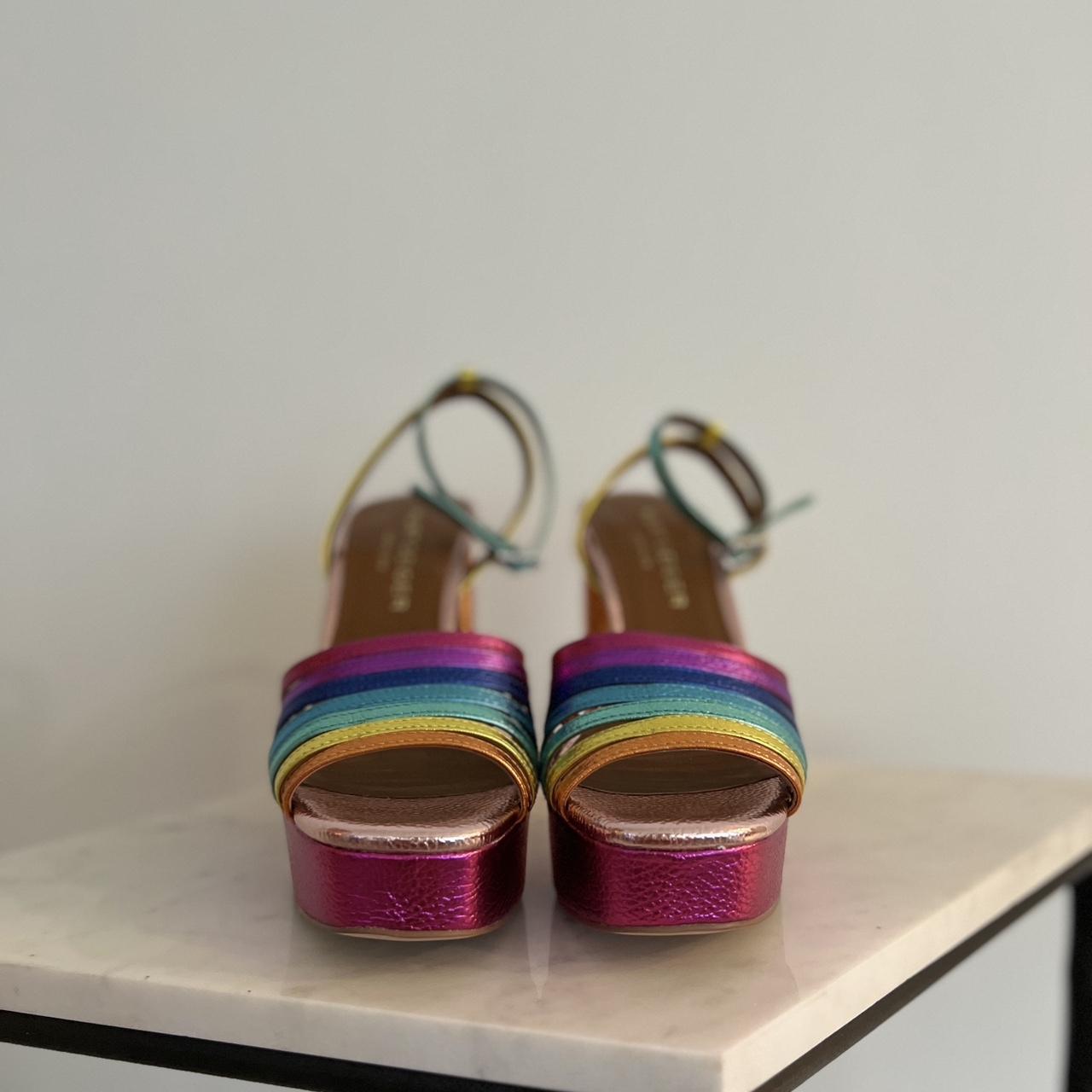 Kurt Geiger Women's Pink and Orange Sandals (2)