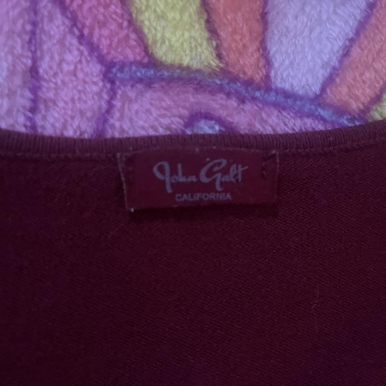 Brandy Melville Women's Burgundy Jumper Depop