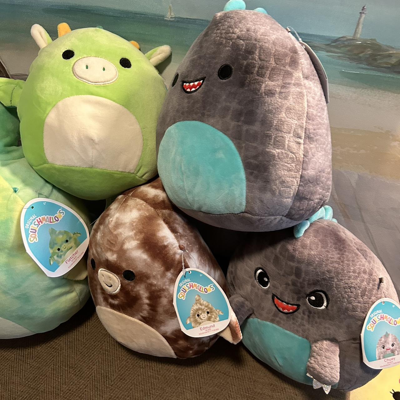 dino squishmallow bundle this bundle includes the... - Depop