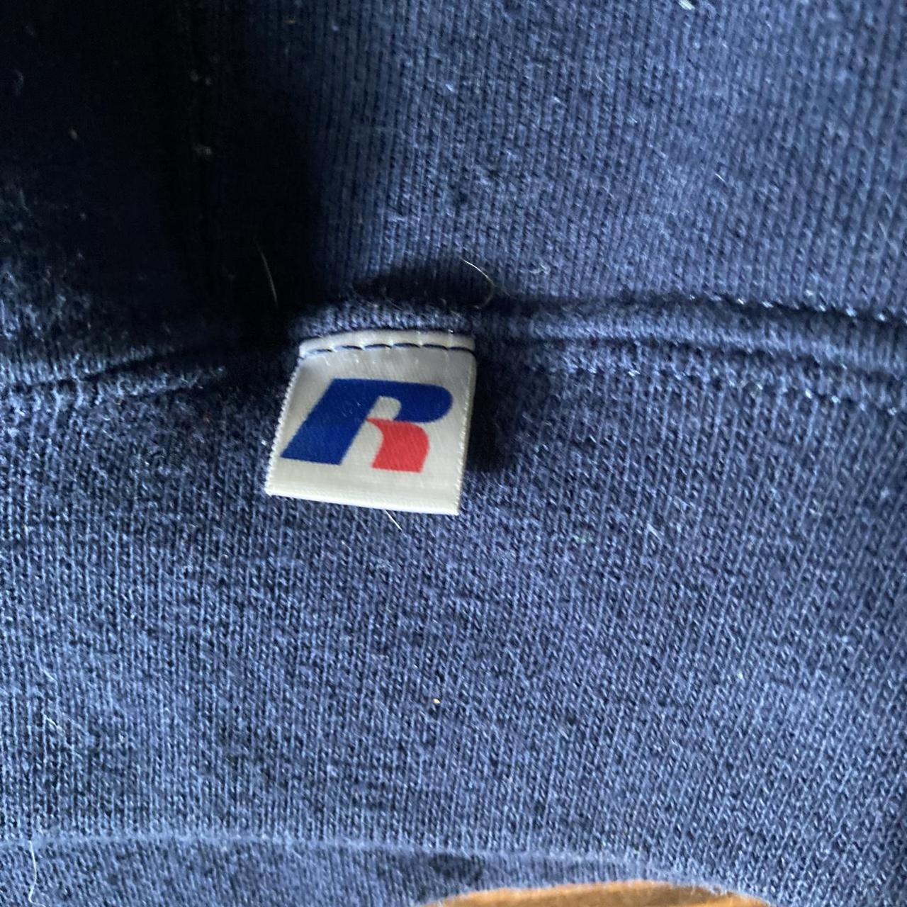 Russell athletics hoodie No string 🧵 XXL Rip near... Depop