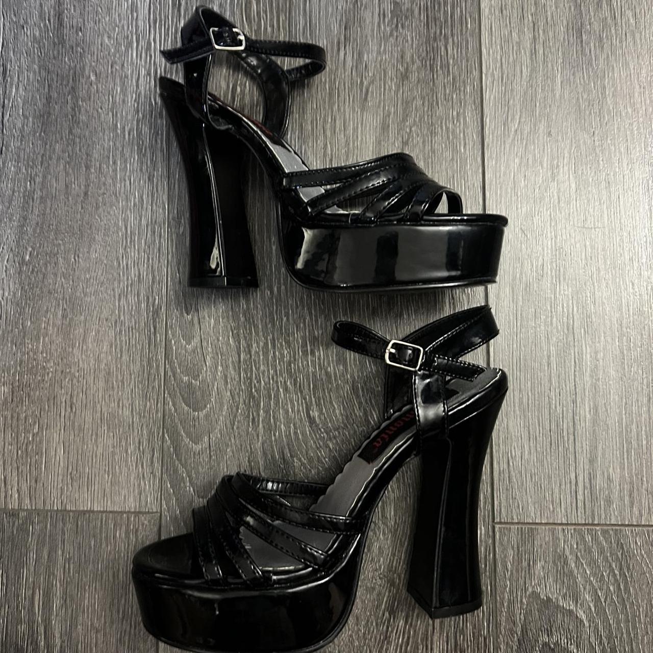 demonia platform heels