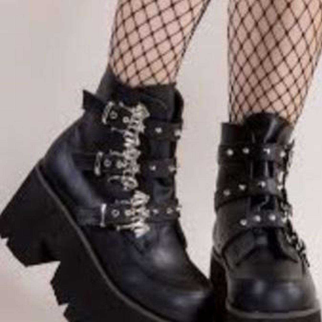 Ashes-55 Demonia boots Almost never worn!! price is... - Depop