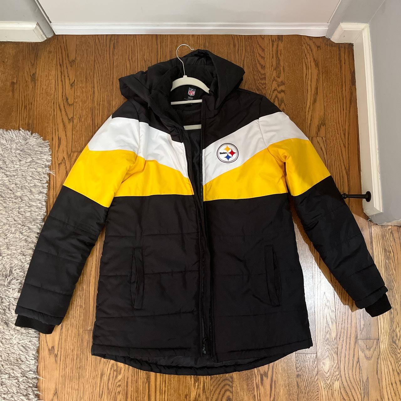 Pullover Pittsburgh Steelers Fan Gear soft Shell Jacket