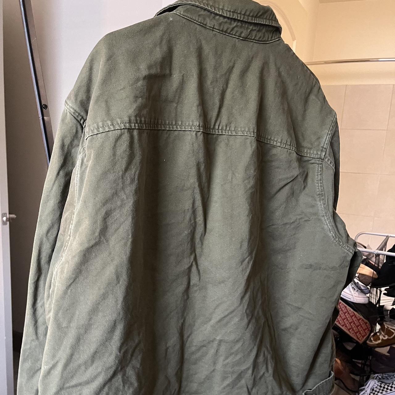 Polo Ralph Lauren Men's Green Coat Depop