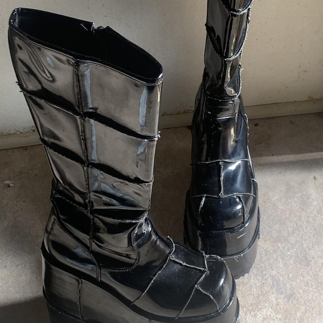 demonia 7 inch platforms