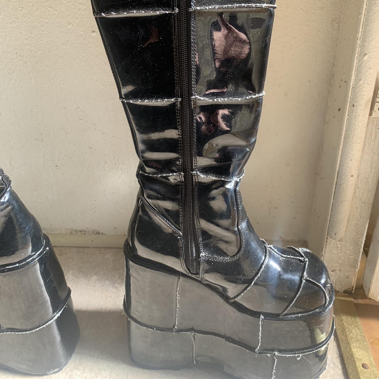 demonia 7 inch platforms