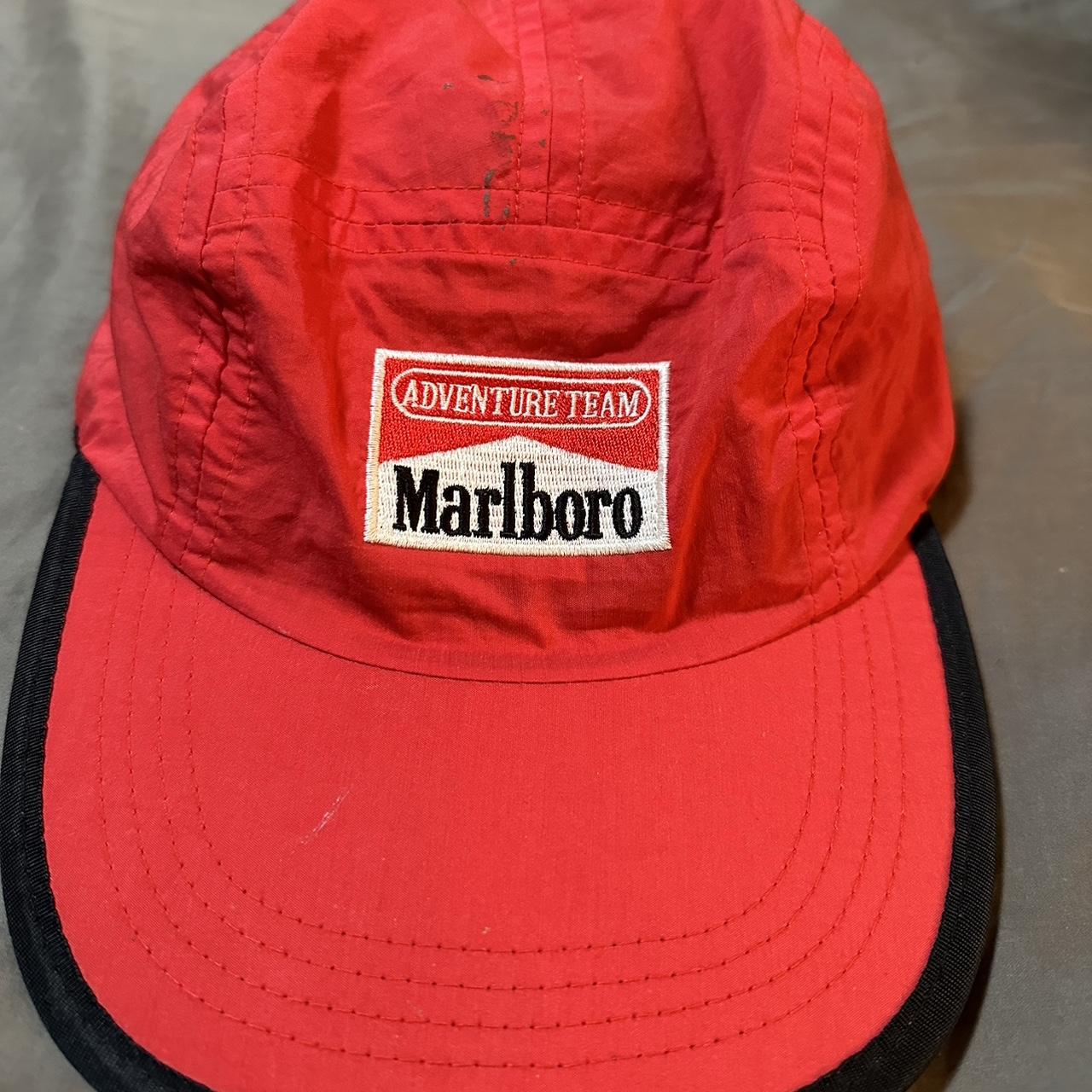 Marlboro Men's Red Hat Depop