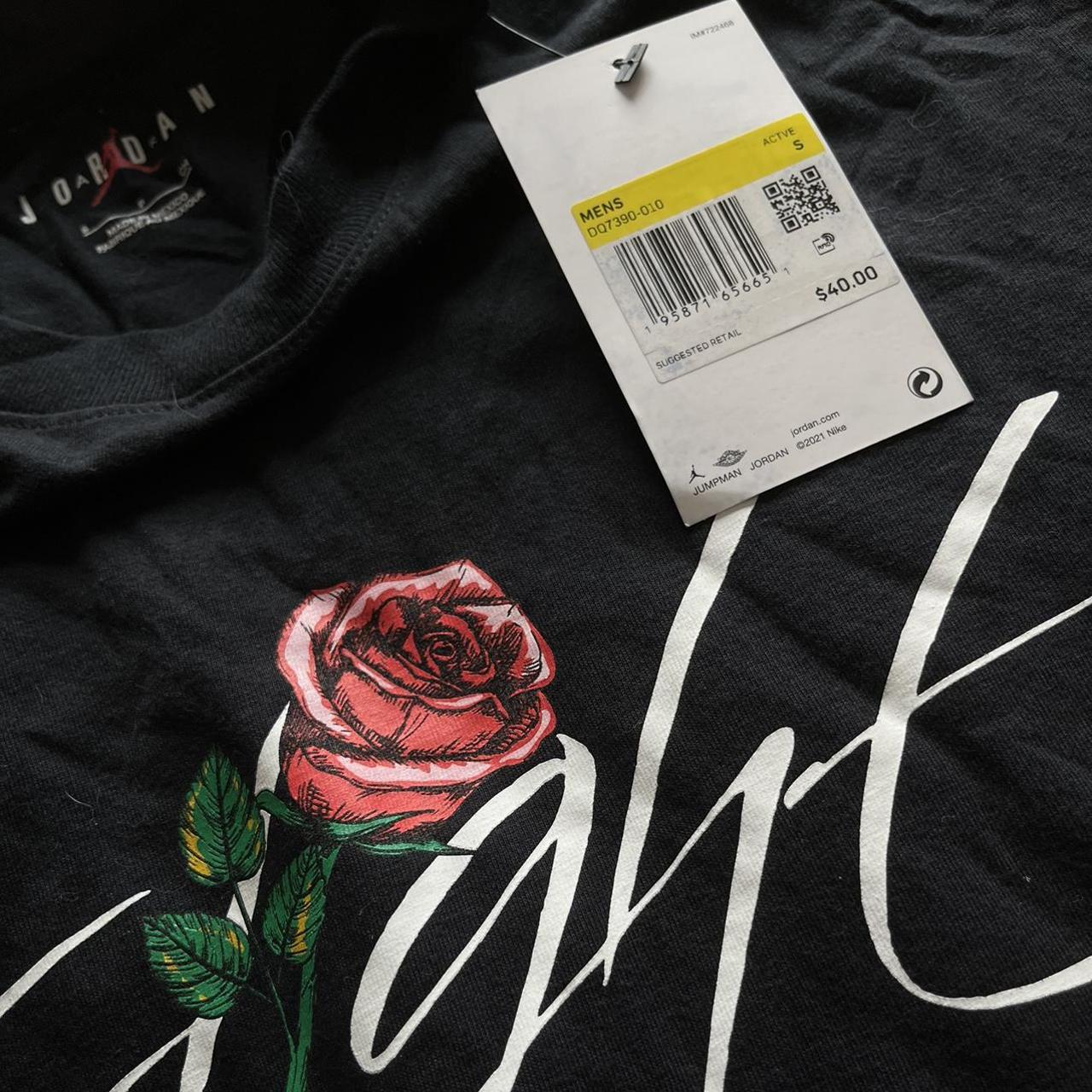 Tee shirt clearance nike rose jordan