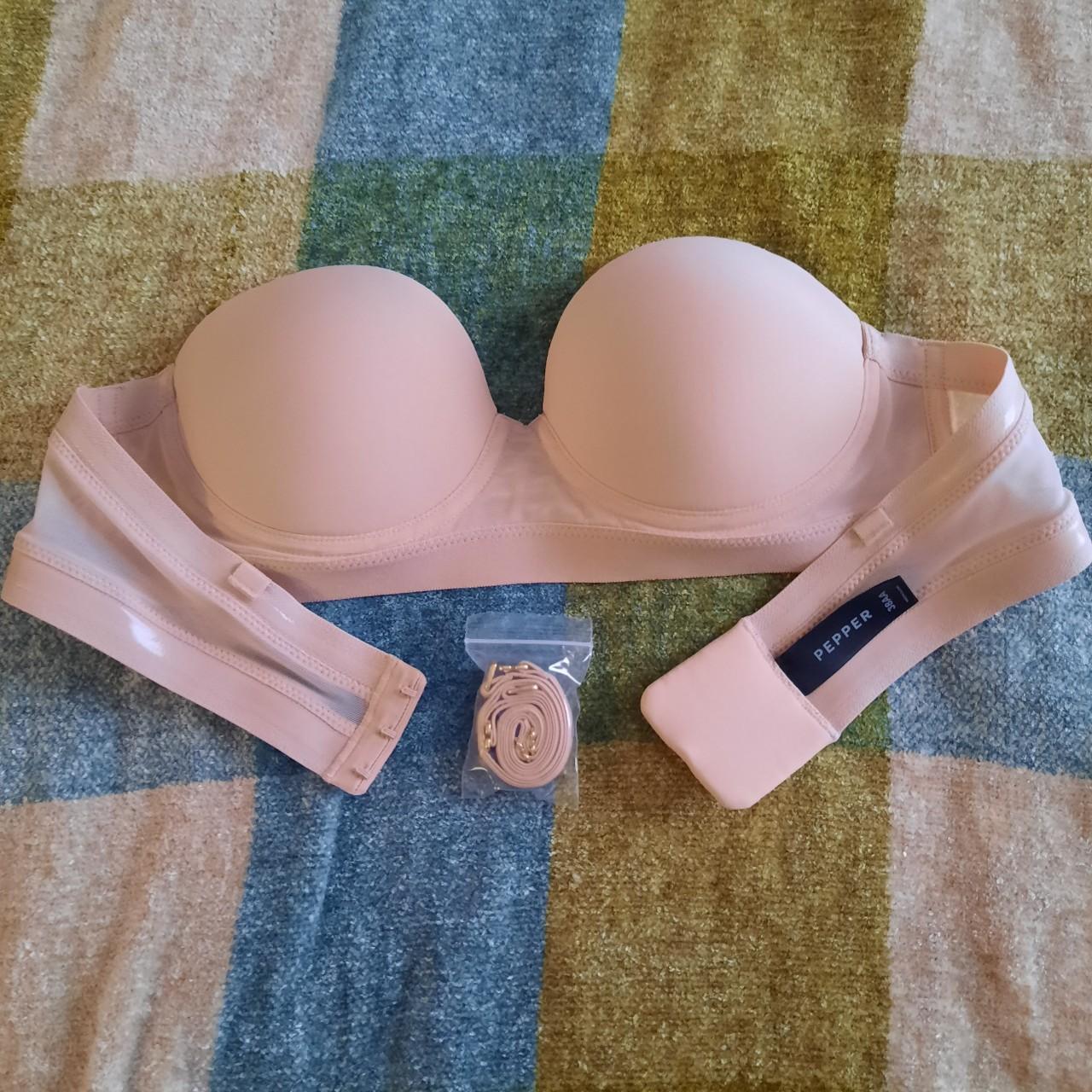 Pepper MVP Multiway Strapless Bra Buff 38AA / Buff.... Depop