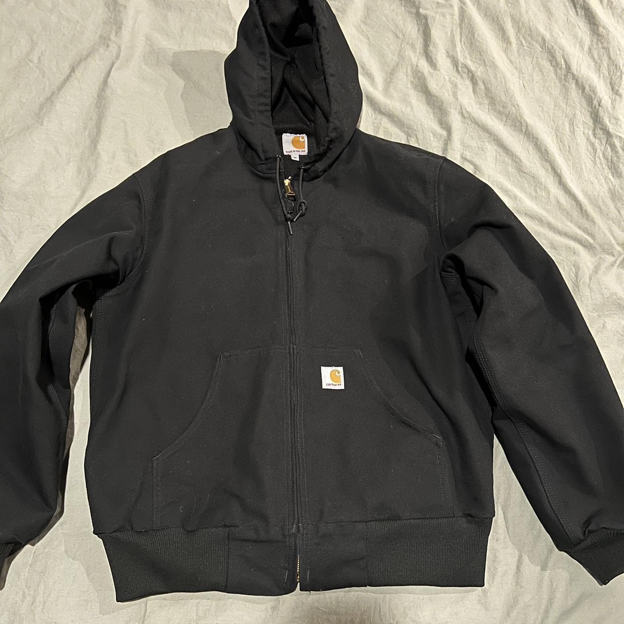 Carhartt zip up jacket - Depop