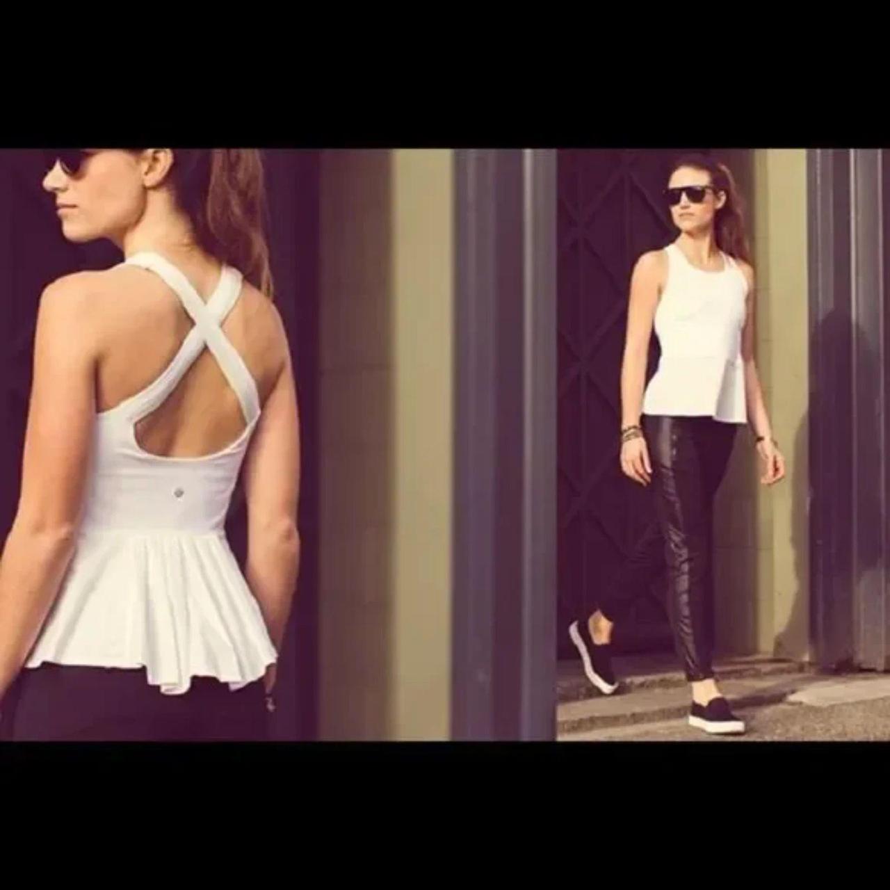 Lululemon peplum shops tank