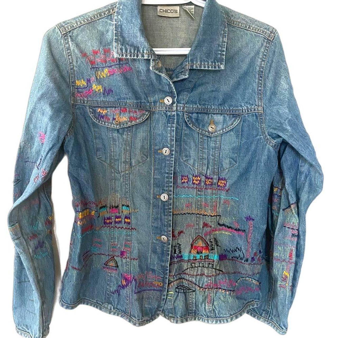 Chicos denim jacket best sale