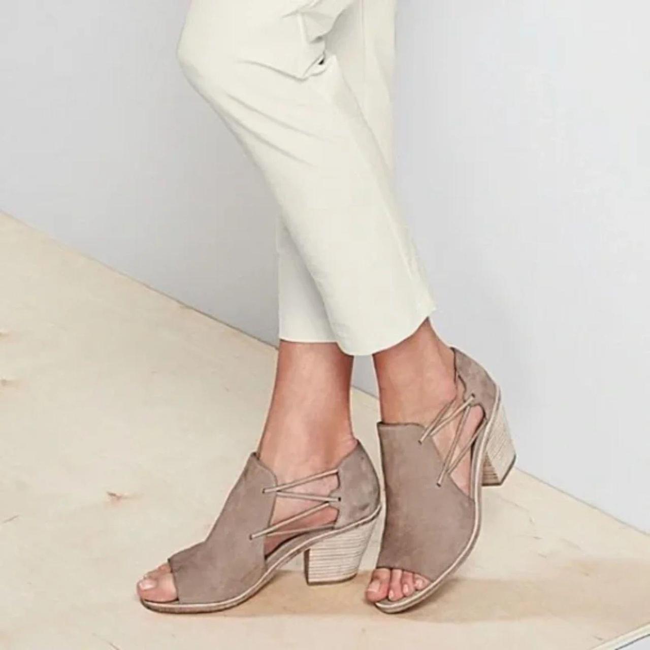 eileen fisher nikki peep toe sandal