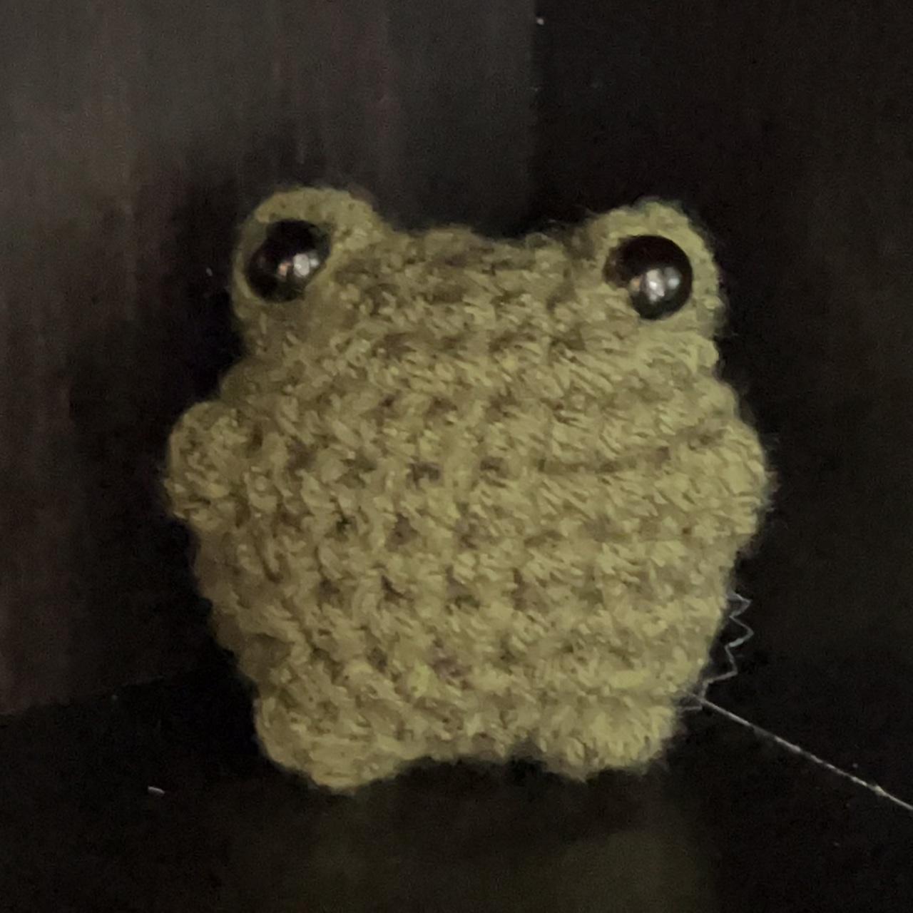 handmade crochet mini frog plush - $5 shipping - all - Depop