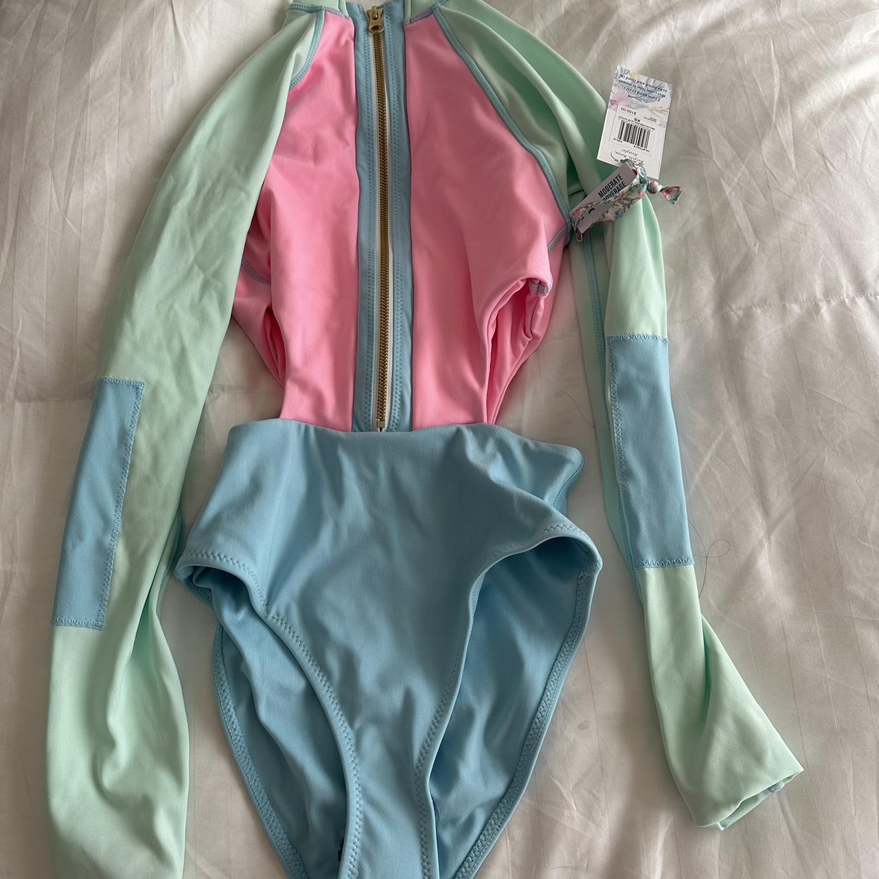 Love shack fancyX Hurley long sleeve color block... Depop