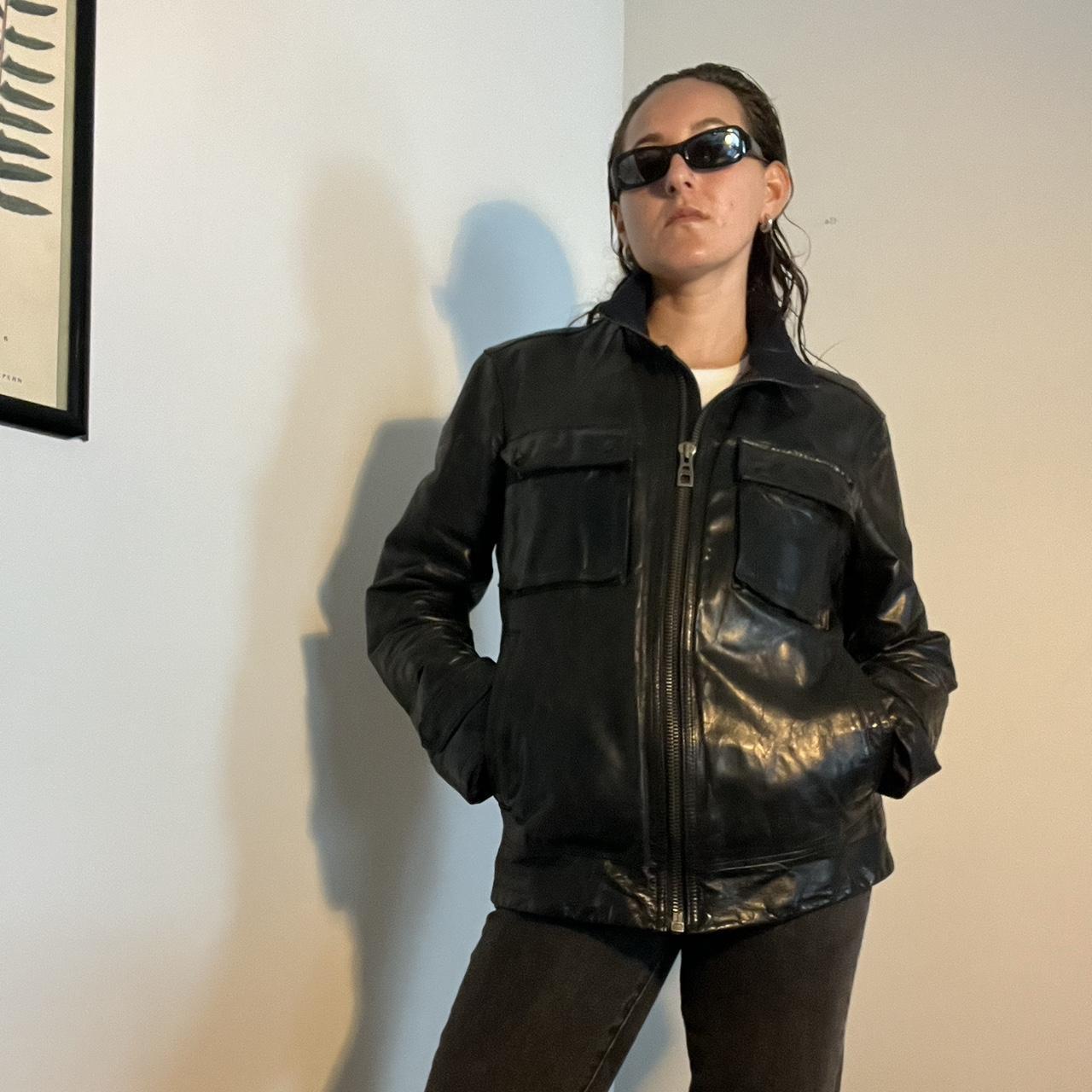 S*u様 GAP dead stock short ma-1 leather b SSSTEIN 25SS 