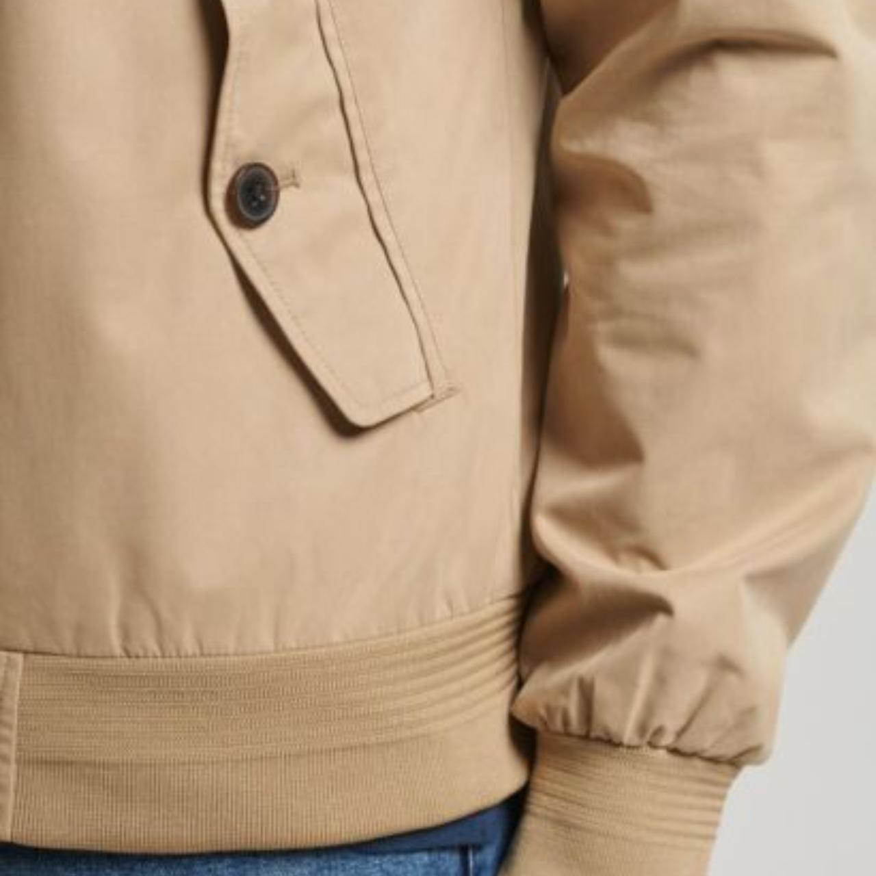 Superdry Men's Cream Jacket Depop