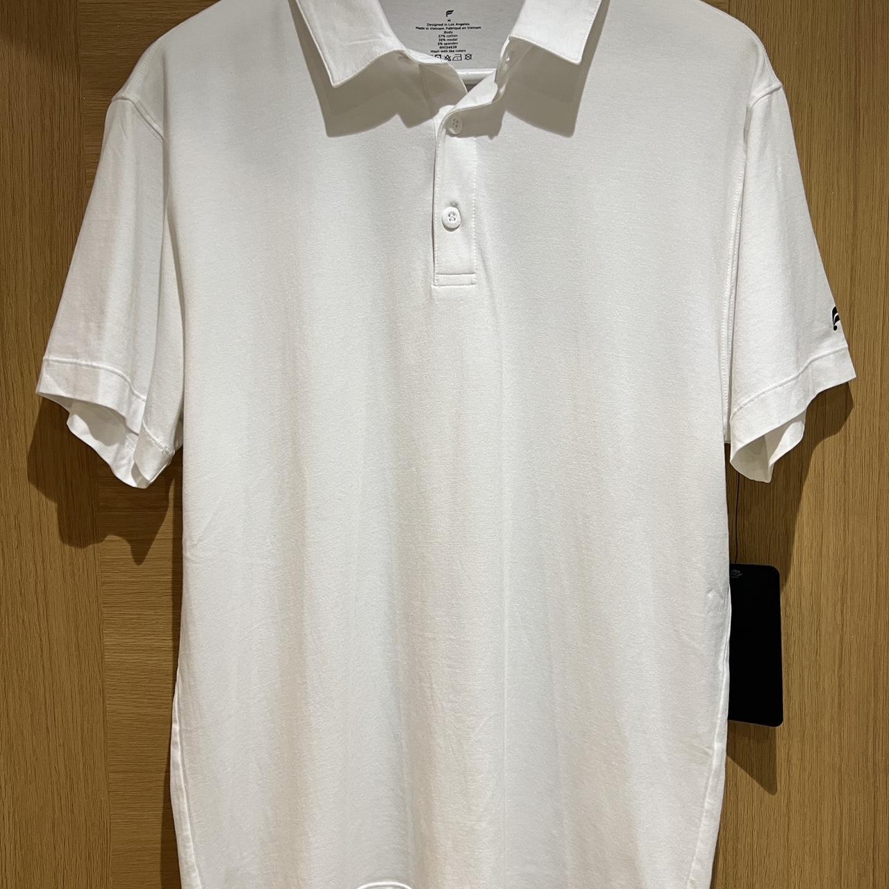 Fabletics Men The 24-7 Polo White Size M - New With... - Depop