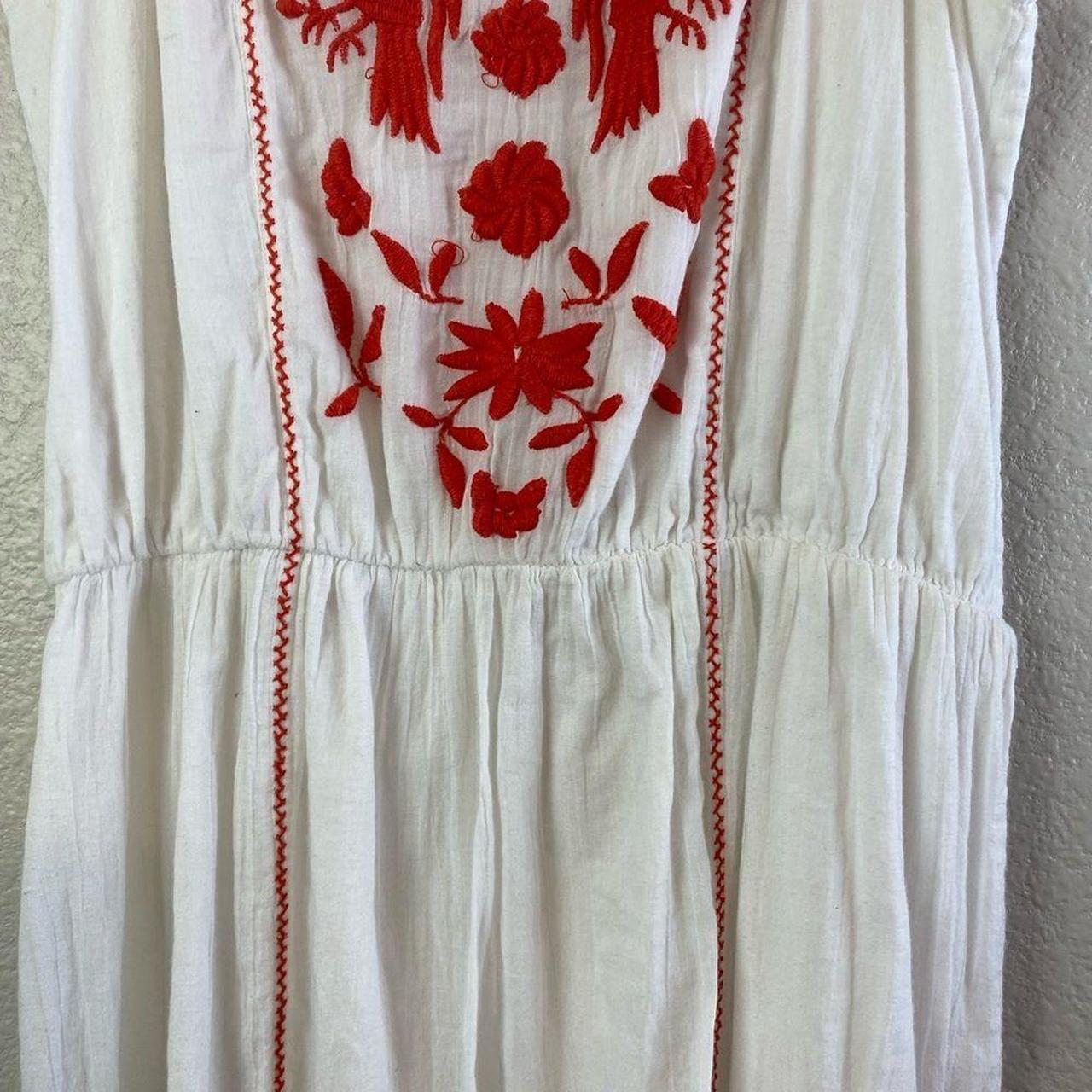 Joie Women's Red and White Dress (5)