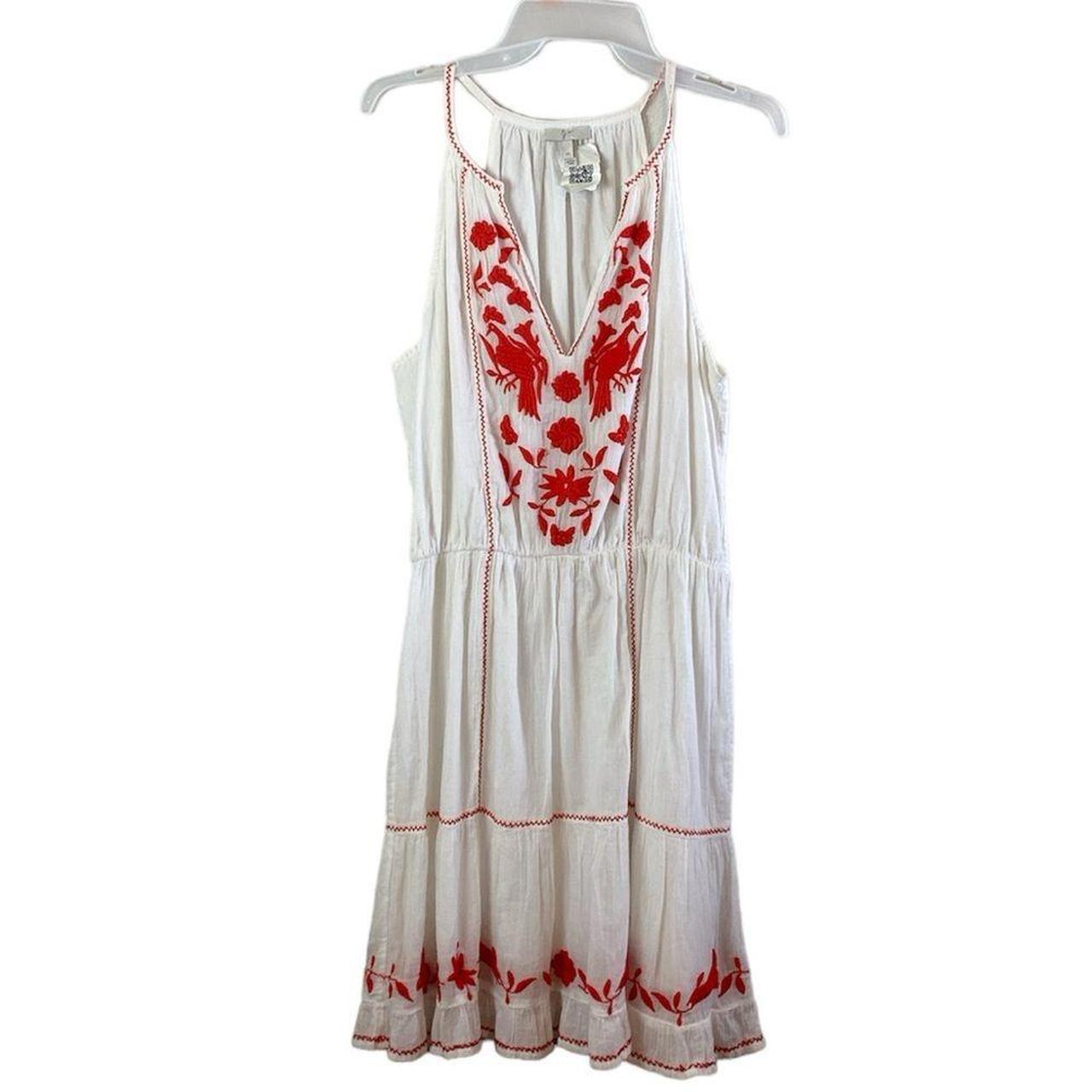 Joie Women's Red and White Dress (3)