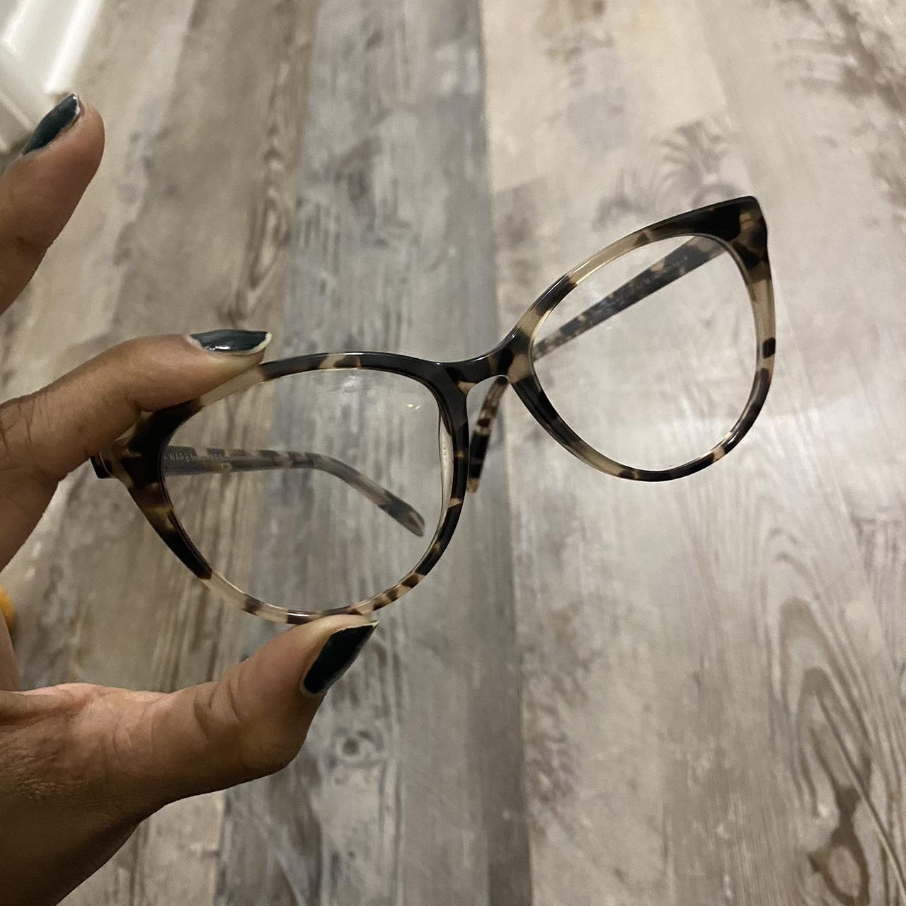 Warby Parker ‘Haley’ glasses in opal tortoise. Size... - Depop