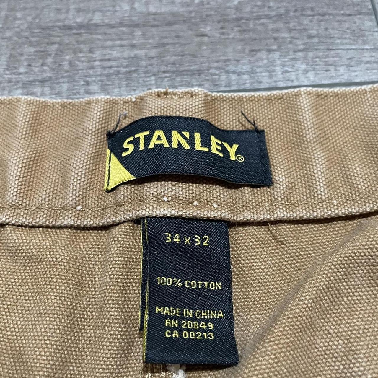 Tan Stanley carhartt style carpenter pants Size... - Depop