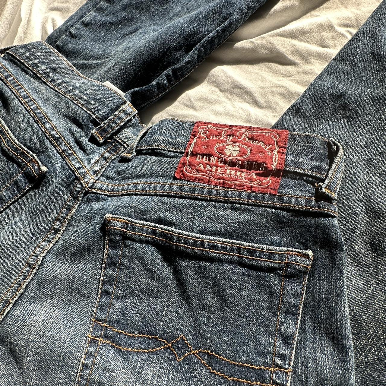 Lucky brand jeans from the 2000s low rise flare - Depop