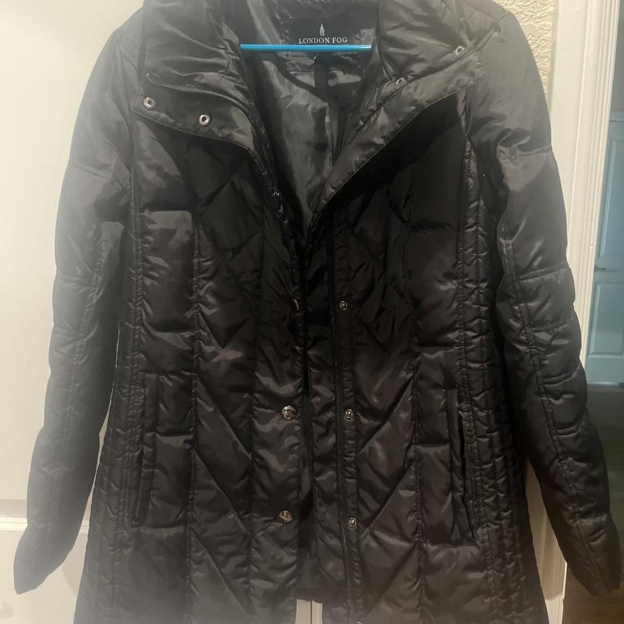 London fog shop quilted jacket womens