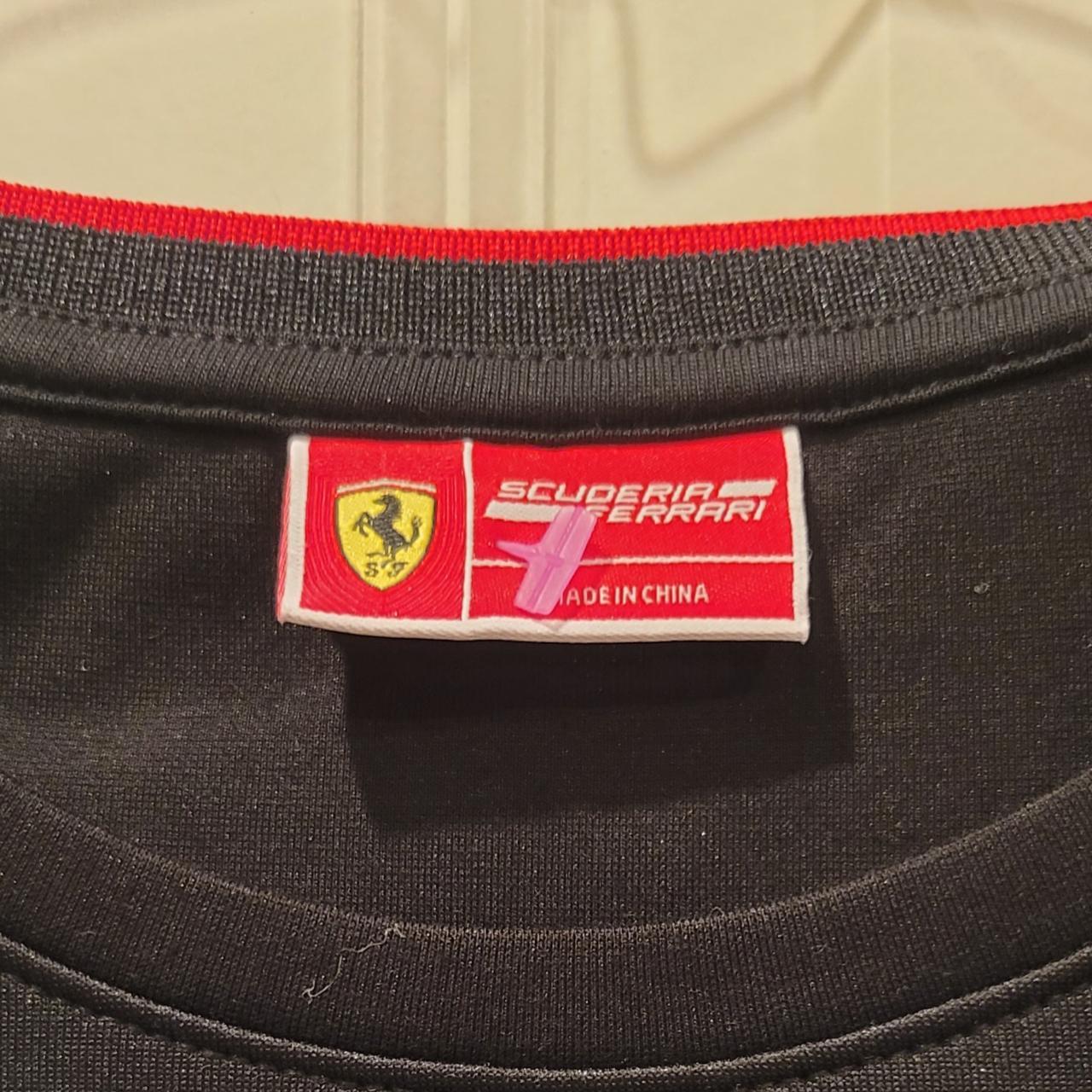 Women Scuderia Ferrari Punto Milano & Scuba T-Shirt... - Depop