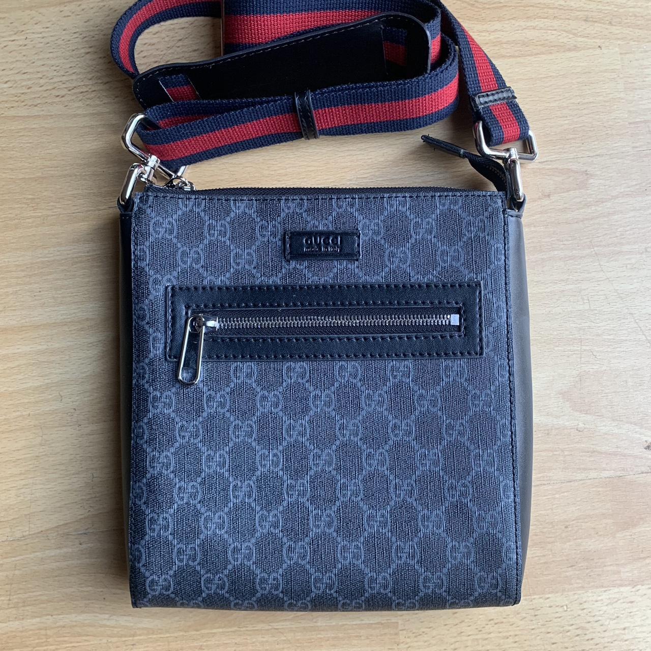 Gucci Men's Black and Red Accessory | Depop