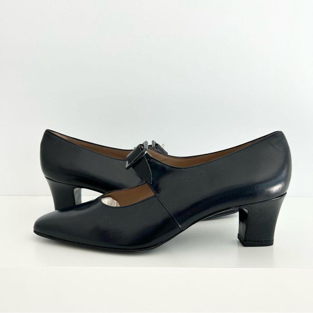 Vintage Yanko Heels, Made in Spain, Black with...