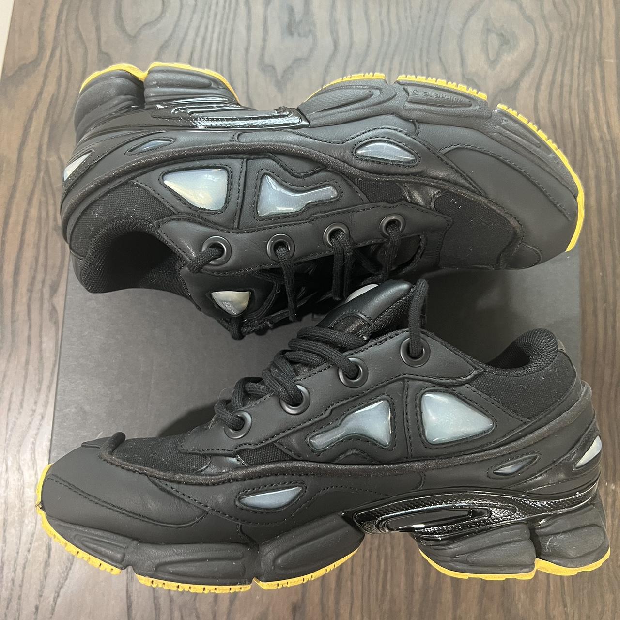 Raf Simons Men's Black and Yellow Trainers