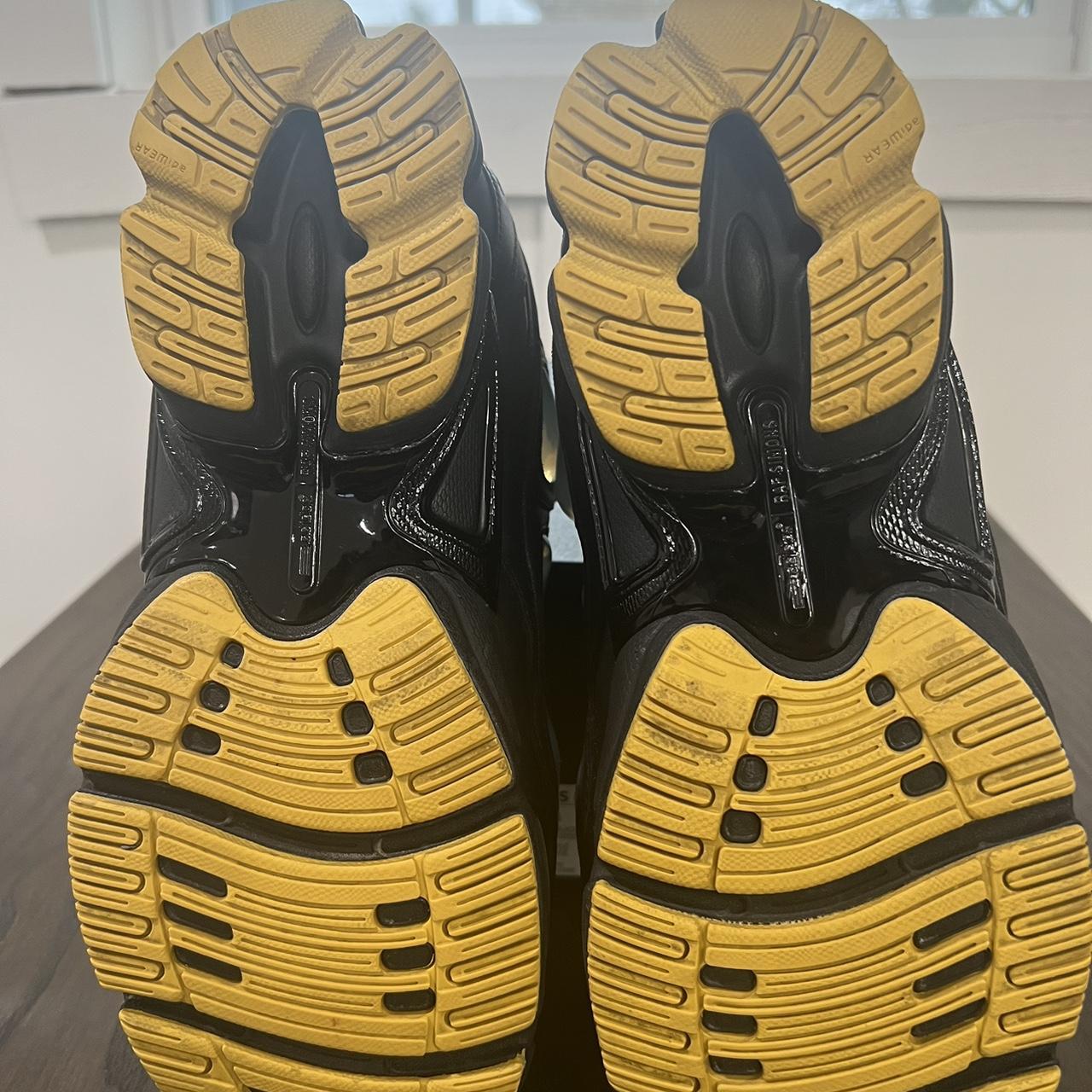 Raf Simons Men's Black and Yellow Trainers (2)