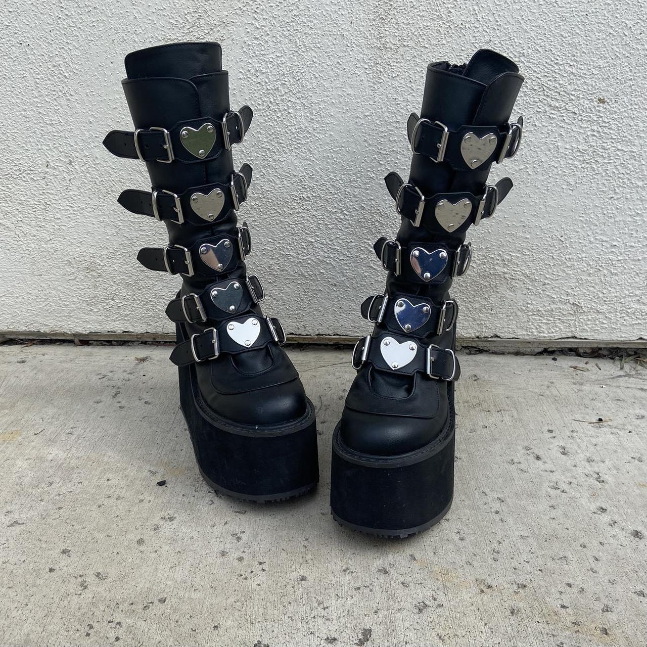 Demonia Swing-230 Boots Size: US Women’s 10 Color:... - Depop