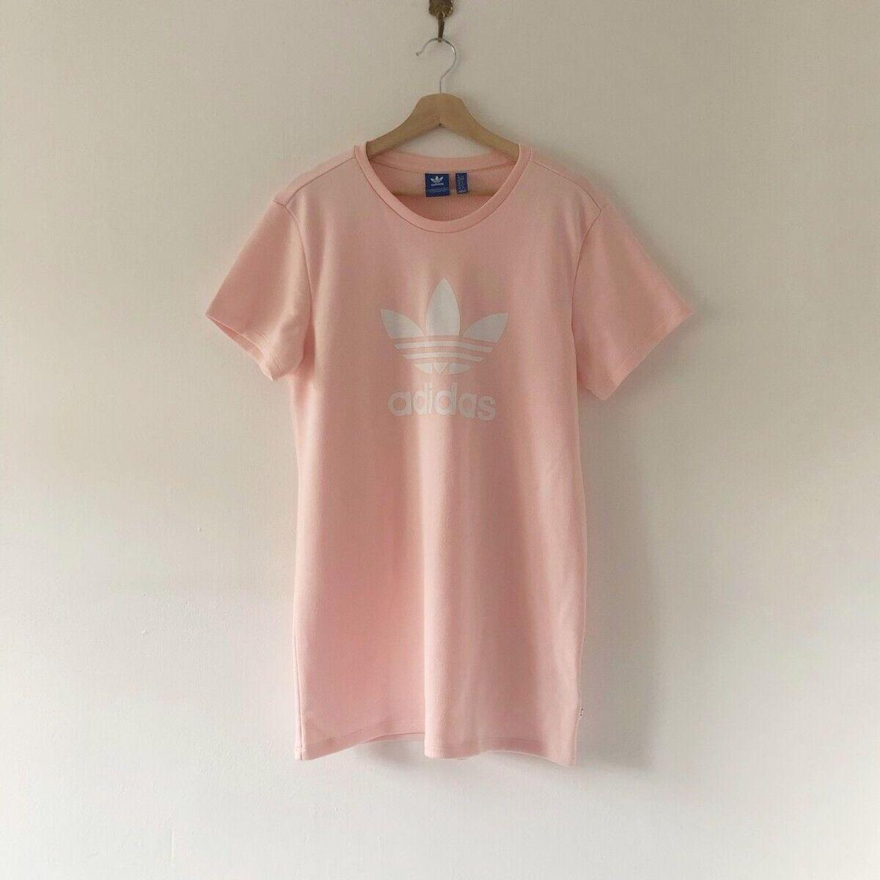 Baby pink hotsell adidas top