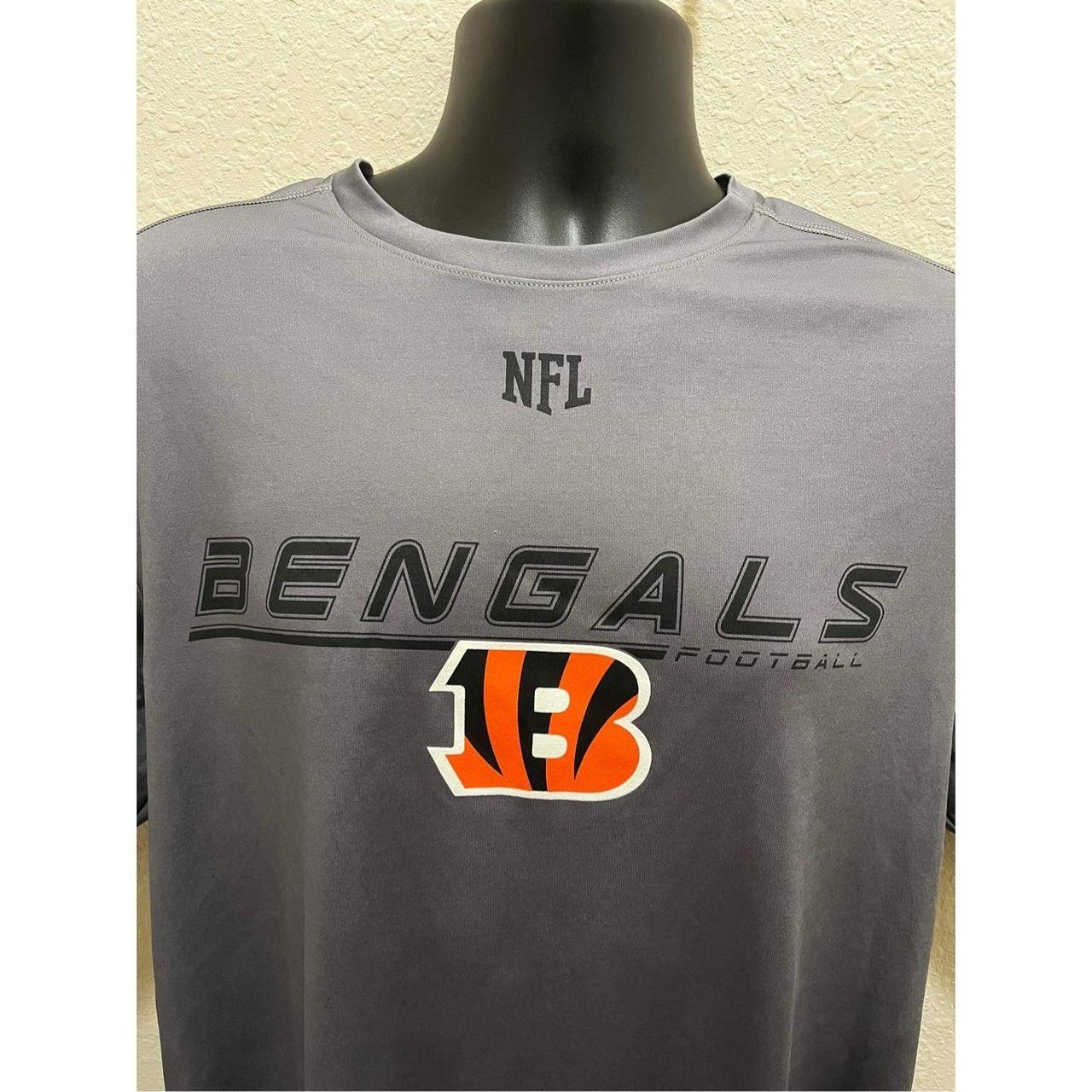 Cincinnati Bengals , NFL Team Apparel , Gray T Shirt - Depop