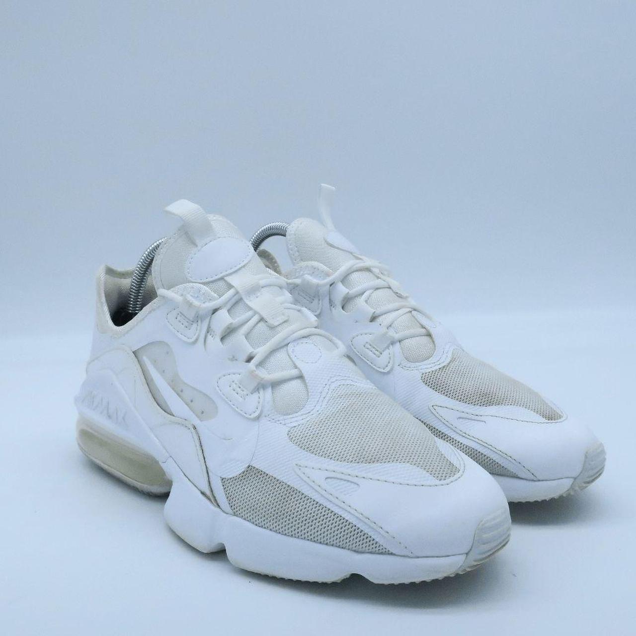 Nike Air Max Infinity 2 Triple White Women s Shoes . Depop