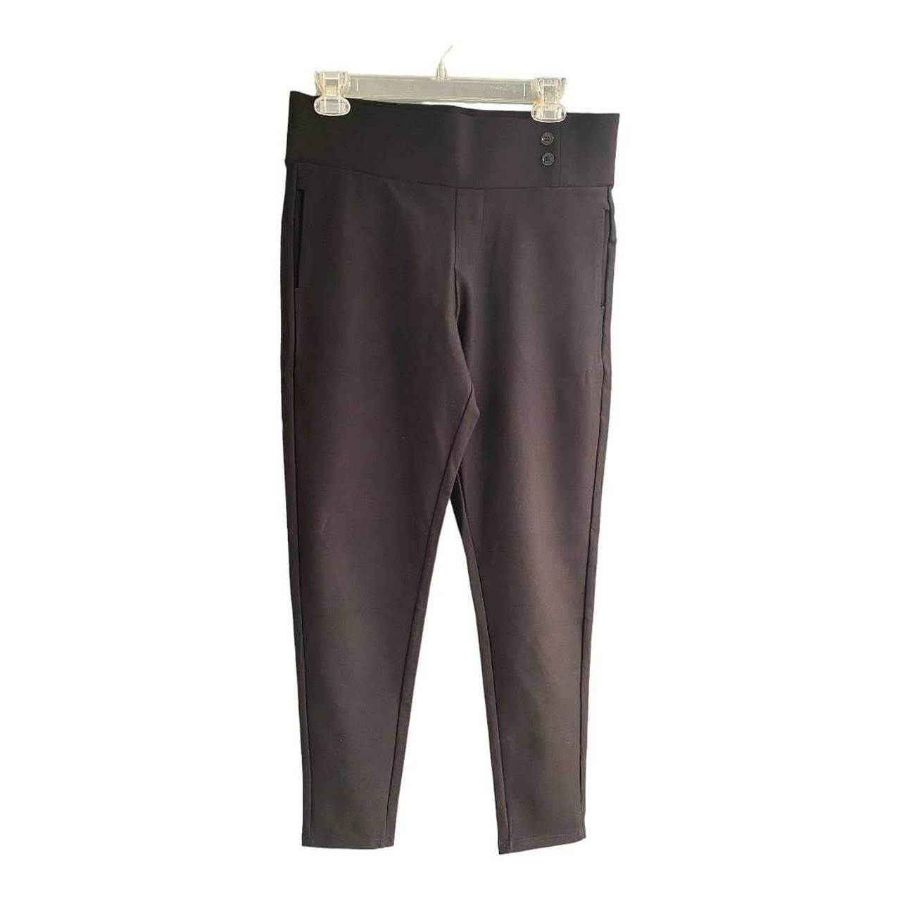 MSRP 39.99 INNOVATE PONTE KNIT SLIM DRESS PANTS WITH