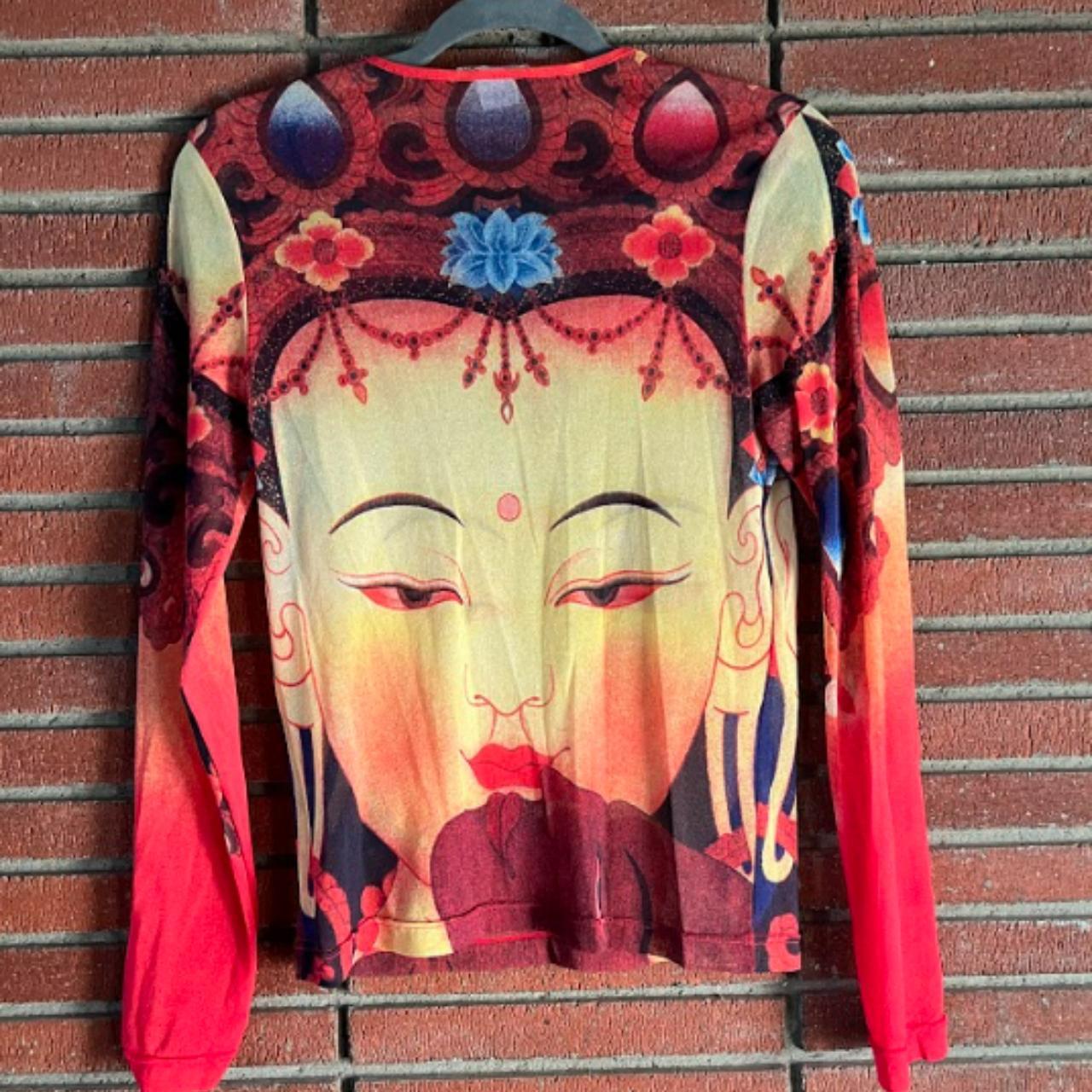 VIVIENNE TAM 90's 仏陀プリント ワンピース 0 千手観音 VIVIENNE TAM 90's 仏陀プリント ワンピース 0 千手観音 VIVIENNE TAM