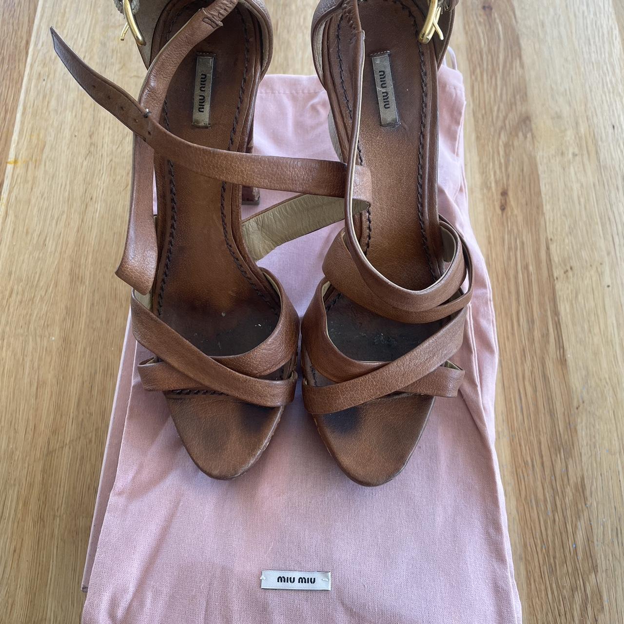 miu miu platform heels
