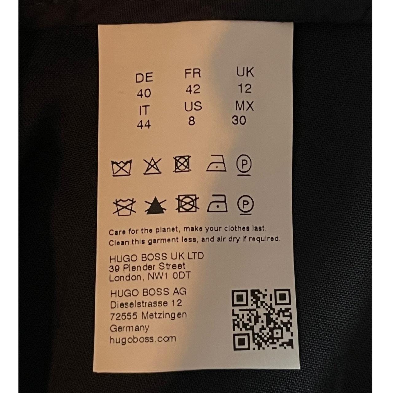 Hugo Boss Women's Pants - Blue - 8 – BOSS Hugo Bo… - image 5