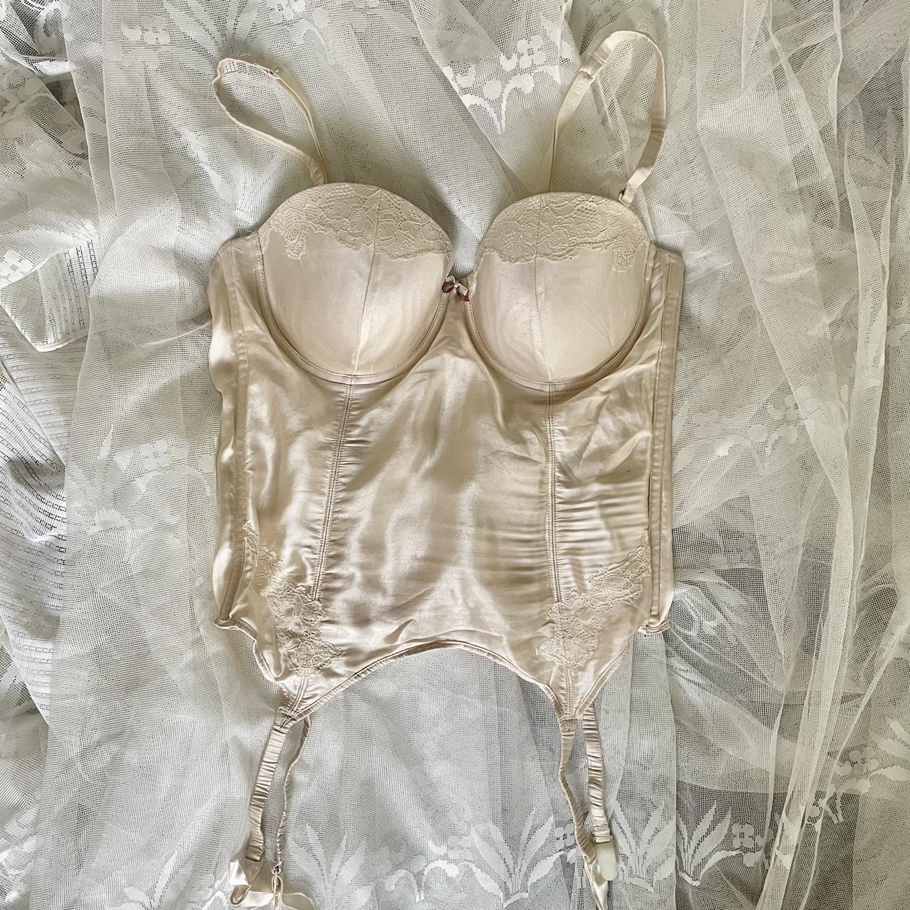 Marks & Spencer corset lace top 32D cup size, 4 row - Depop
