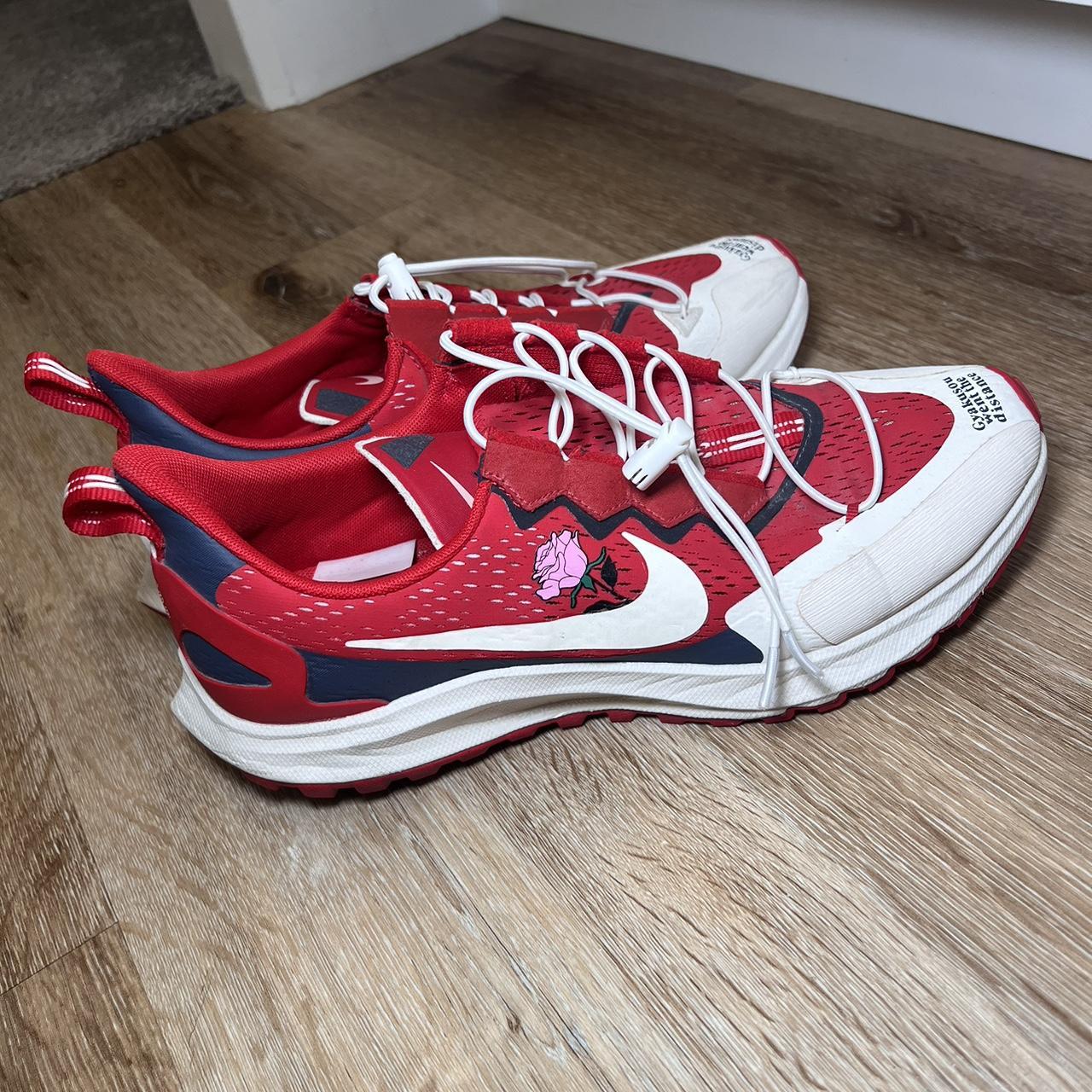 Nike Air Zoom Pegasus 36 Trail Gyakusou Red. Only. Depop